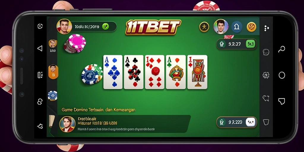 Tampilan layar permainan Domino di 11TBET yang seru dan interaktif.
