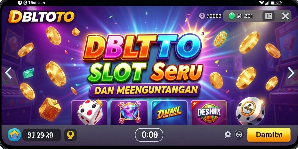 Tampilan menarik dari gameplay Slot di DBLTOTO.