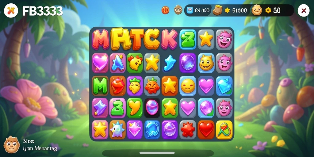Tampilan gameplay FB333 yang penuh warna dan menarik.