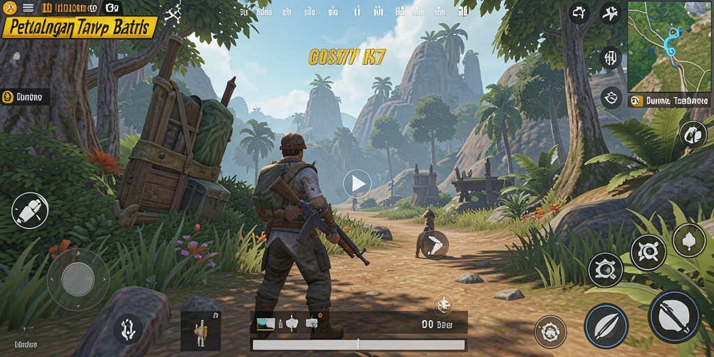 Gameplay mendalam dan eksplorasi luas dalam GUS77.
