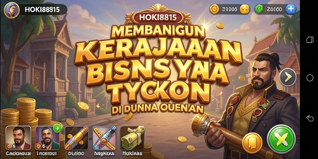 Gambaran gameplay HOKI8815 yang seru dan menantang.