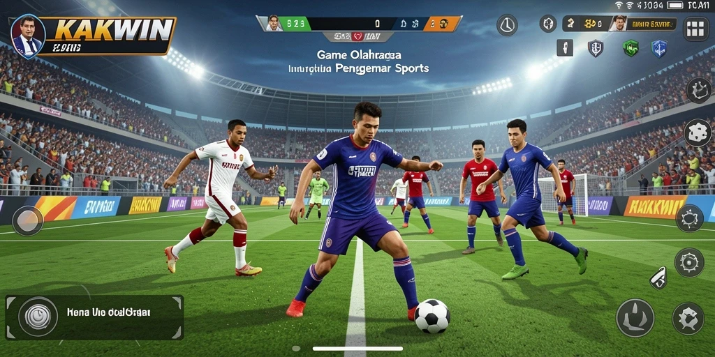 Tampilan gameplay KAKWIN yang seru dan menantang.