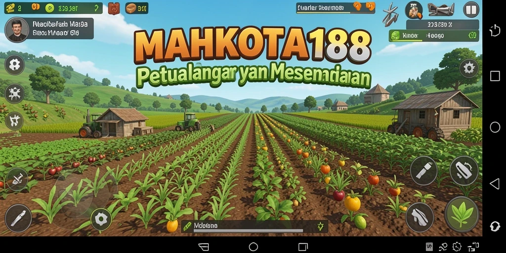 Gameplay menarik dengan berbagai aktivitas pertanian.