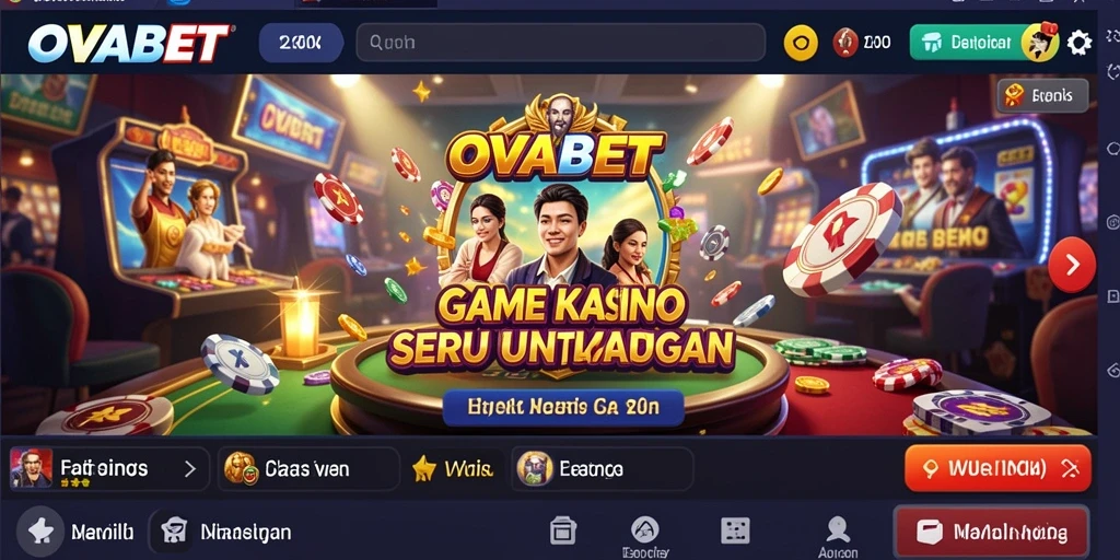 Gameplay menarik dari OVABET dengan berbagai pilihan permainan Kasino.