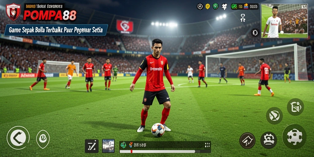 Tampilan gameplay POMPA88 yang menegangkan dan seru.