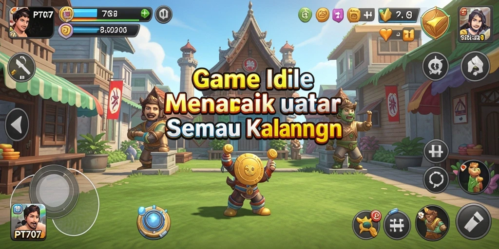 Tampilan gameplay PT707 yang menawan dan memikat.