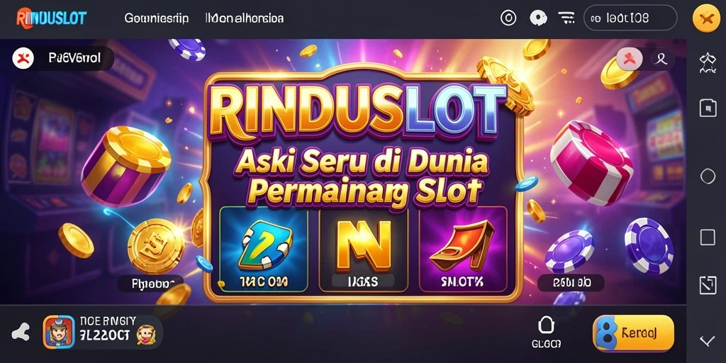 Tangkapan layar menampilkan gameplay intens RINDUSLOT yang mendebarkan.