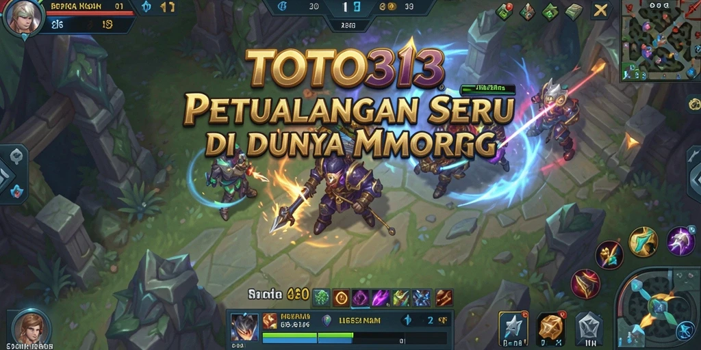 Tampilan gameplay menarik dalam TOTO313 dengan petualangan MMORPG yang mengesankan.