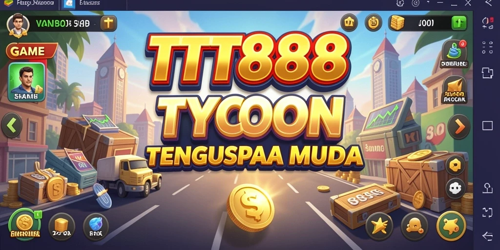 Gameplay TTT888 menampilkan manajemen bisnis yang menarik.
